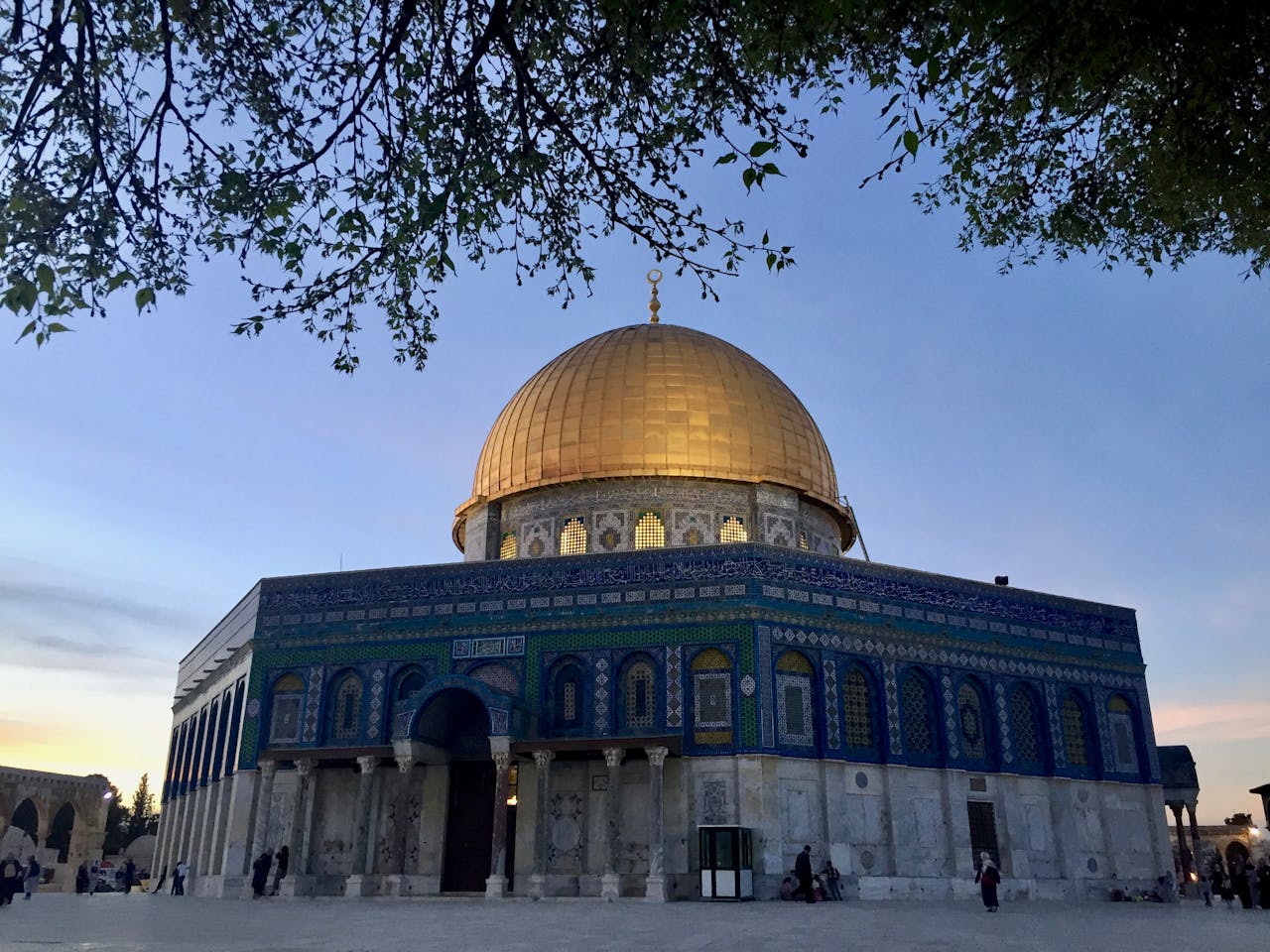 The Dome of the Rock in Jerusalem, a symbol of spiritual significance and history